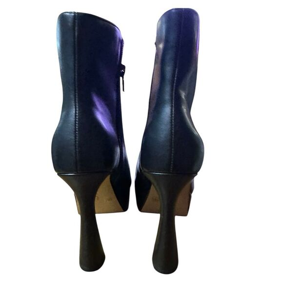 INC Women’s size 9.5 Alize comfort round toe  black boot 1-1.5 platform 5 heel - Picture 6 of 13